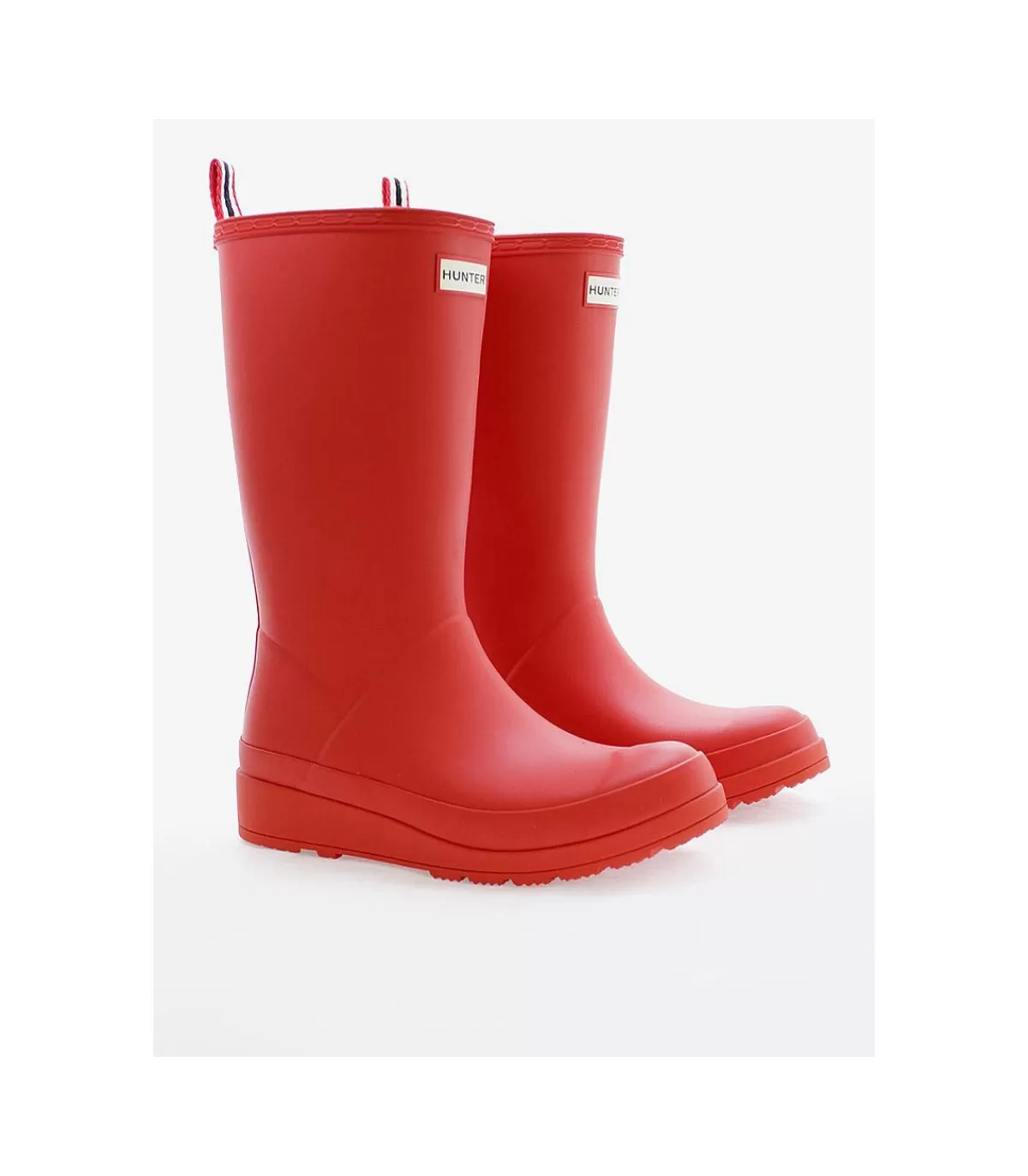 Bota Agua Original Play Tall Logo Red>Hunter Outlet