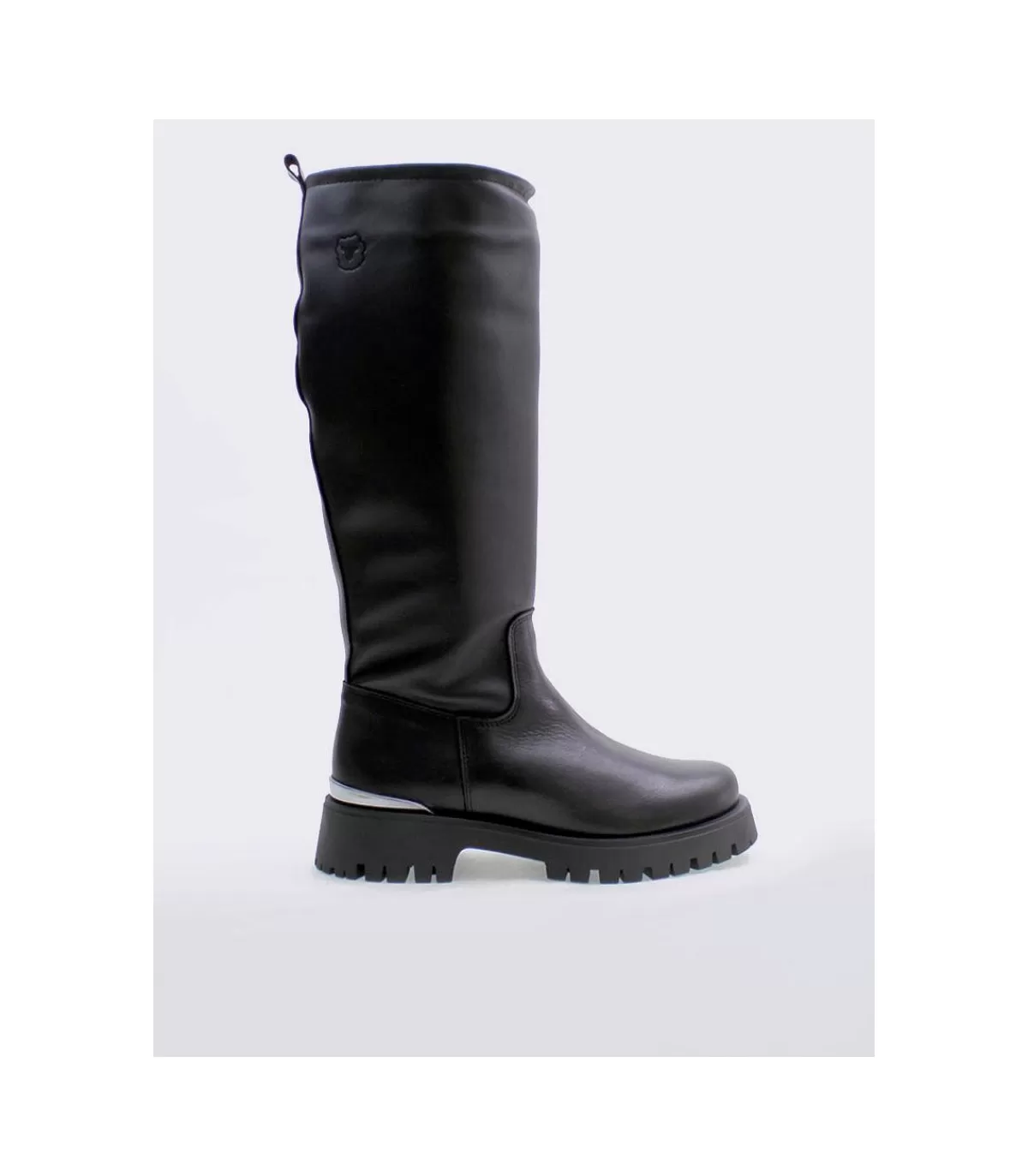 Bota Alta Venice H2264 Negro>Oveja Negra Cheap