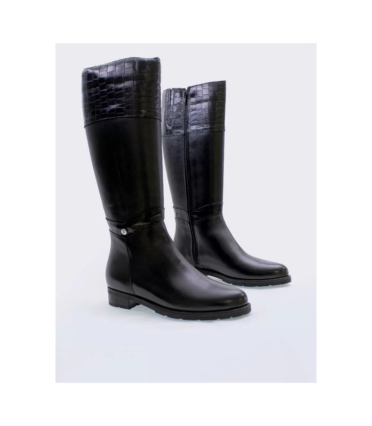 Bota Alta 1734 Negro>Pitillos Cheap