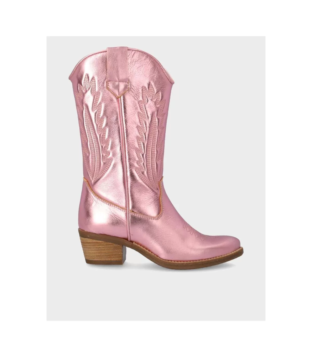 Bota Cowboy Vars Rosa>* Hot