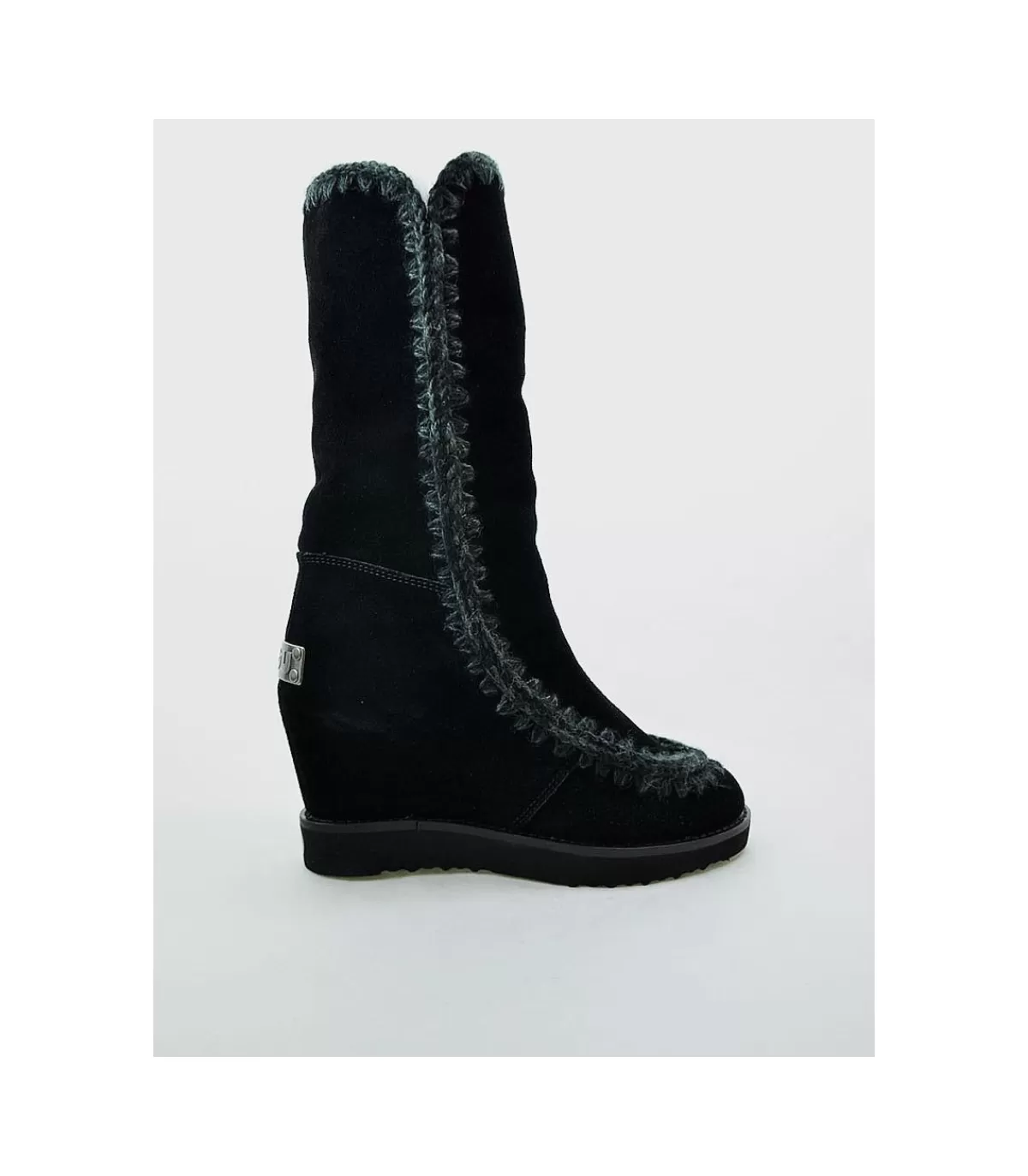 *Bota Negro Piel>Mou Fashion