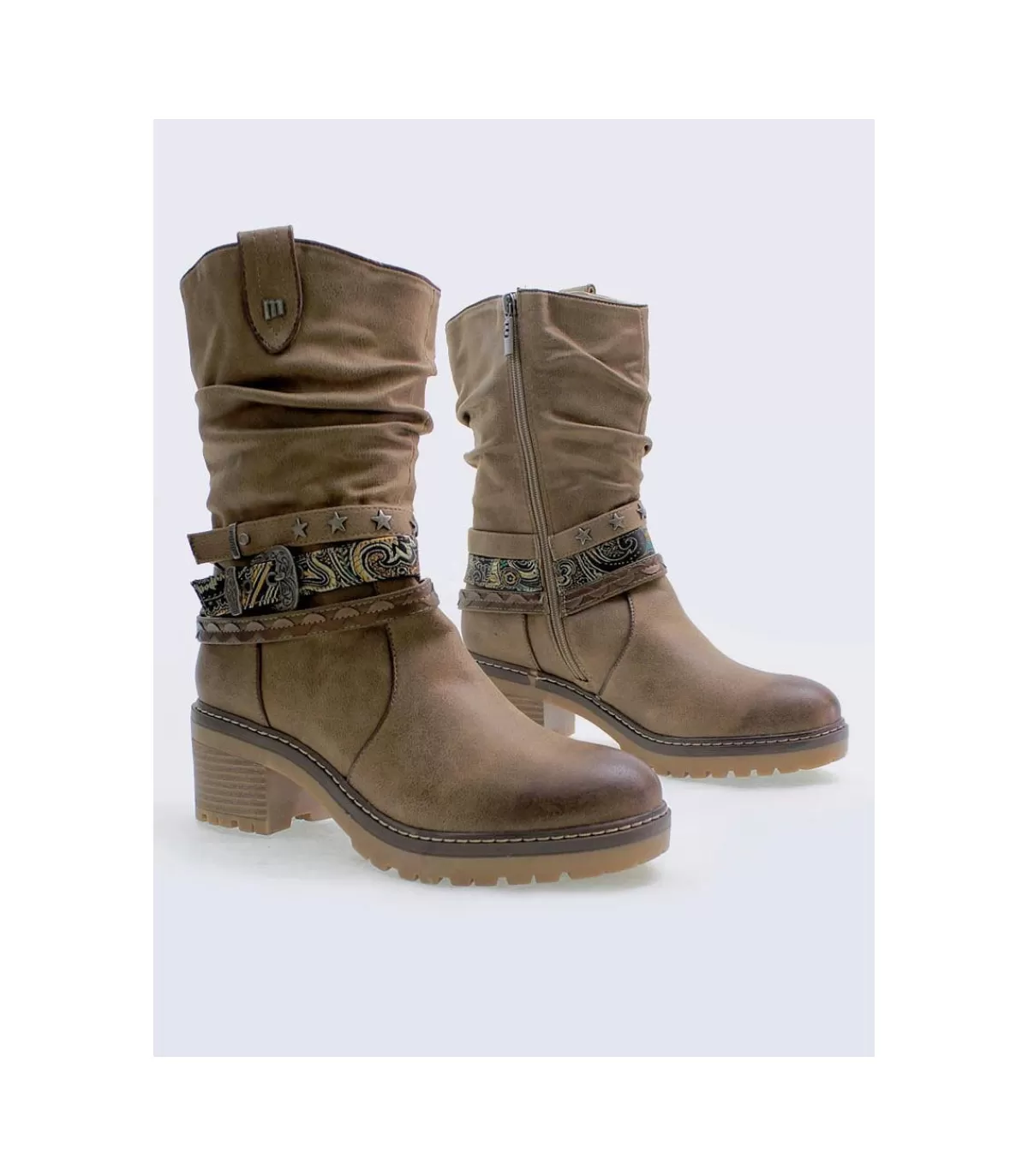 Bota 50003 Taupe>Mustang Best