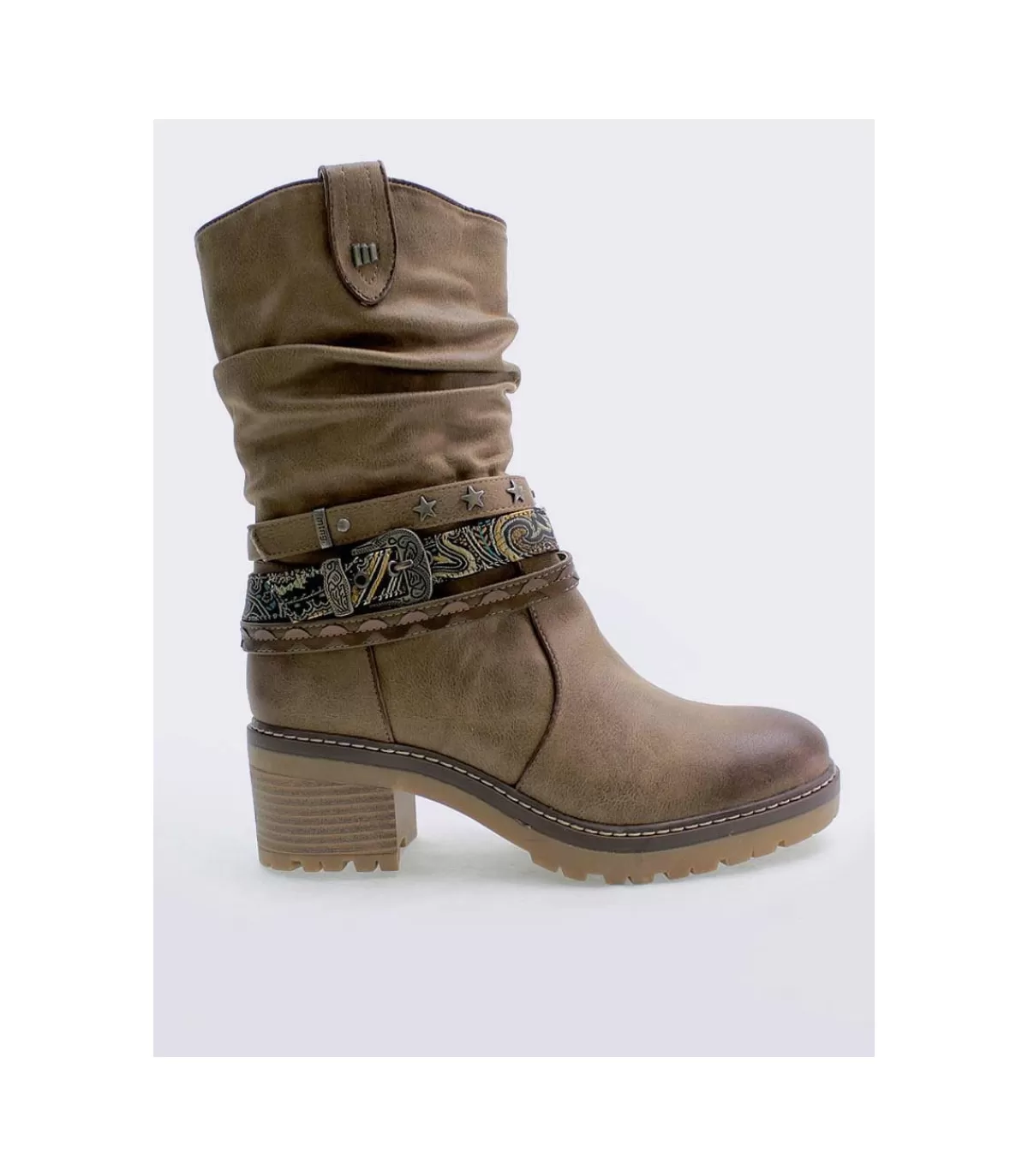 Bota 50003 Taupe>Mustang Best