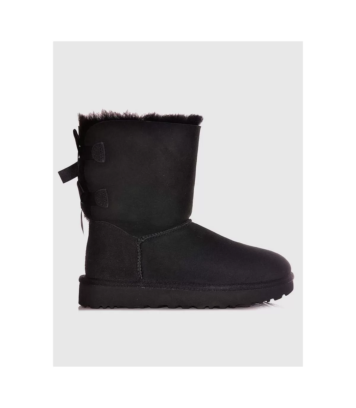 *Bota Ugg Bailey Bow Ii Negro Serraje>Ugg Australia Fashion