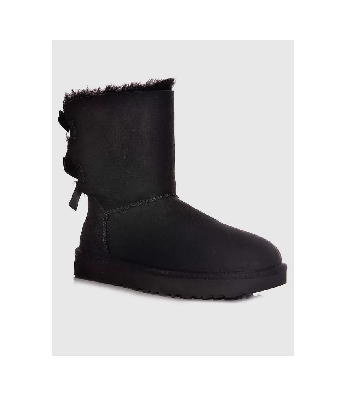 *Bota Ugg Bailey Bow Ii Negro Serraje>Ugg Australia Fashion