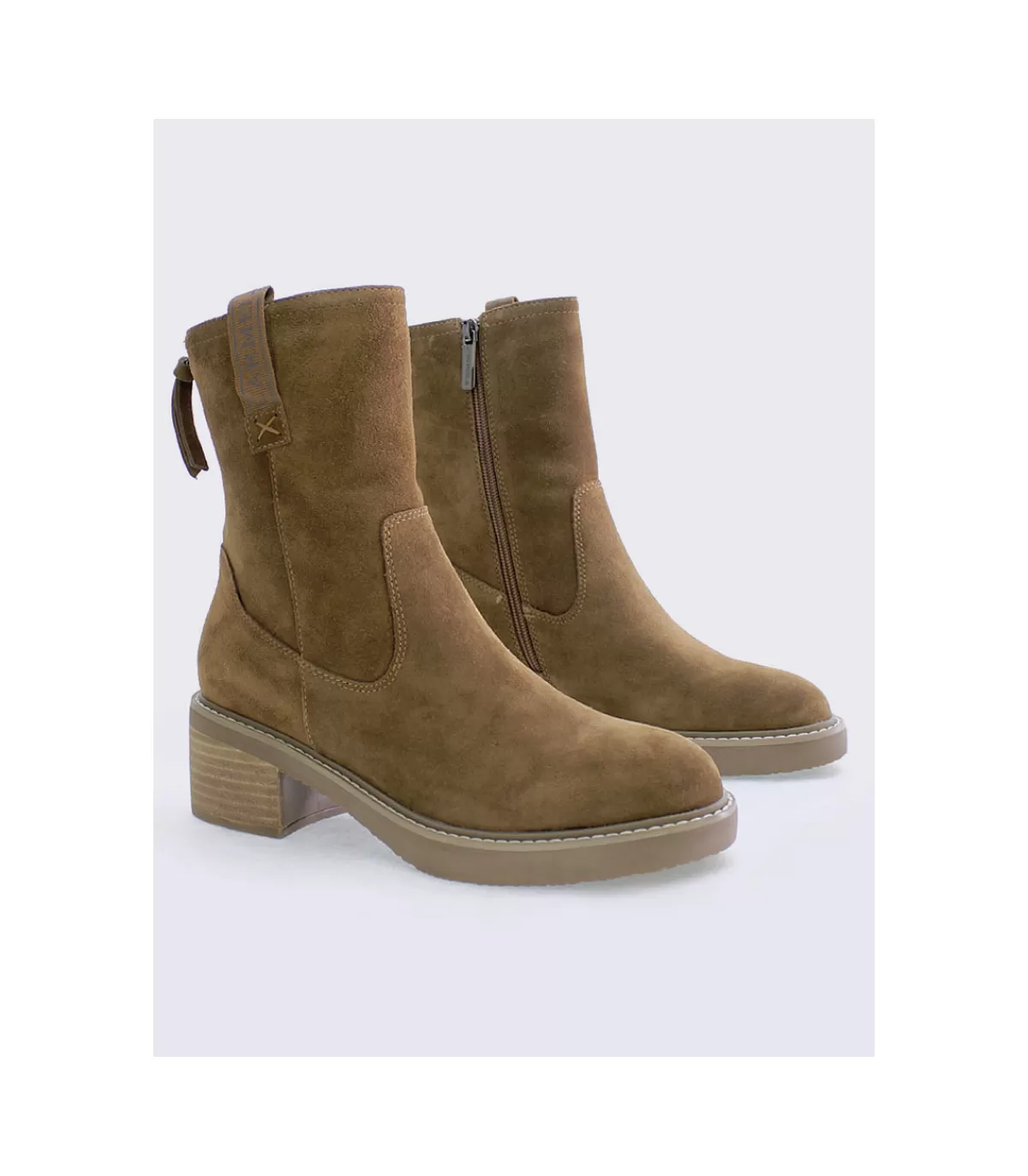 Botin Campero 160344 Camel>Carmela Clearance