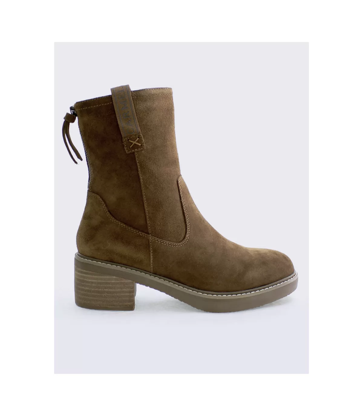 Botin Campero 160344 Camel>Carmela Clearance