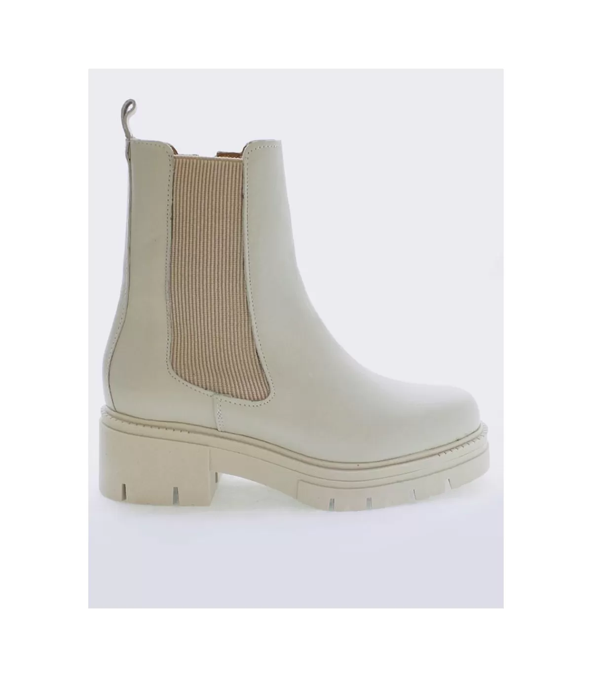 Botin Chelsea Cuad F23P Blanco>Skp Cheap