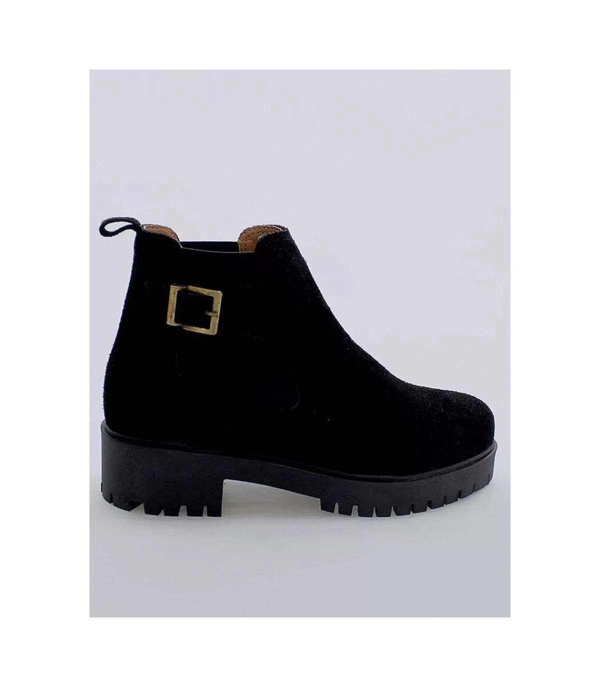 Botin Chelsea Julieta E52C Negro>Skp New