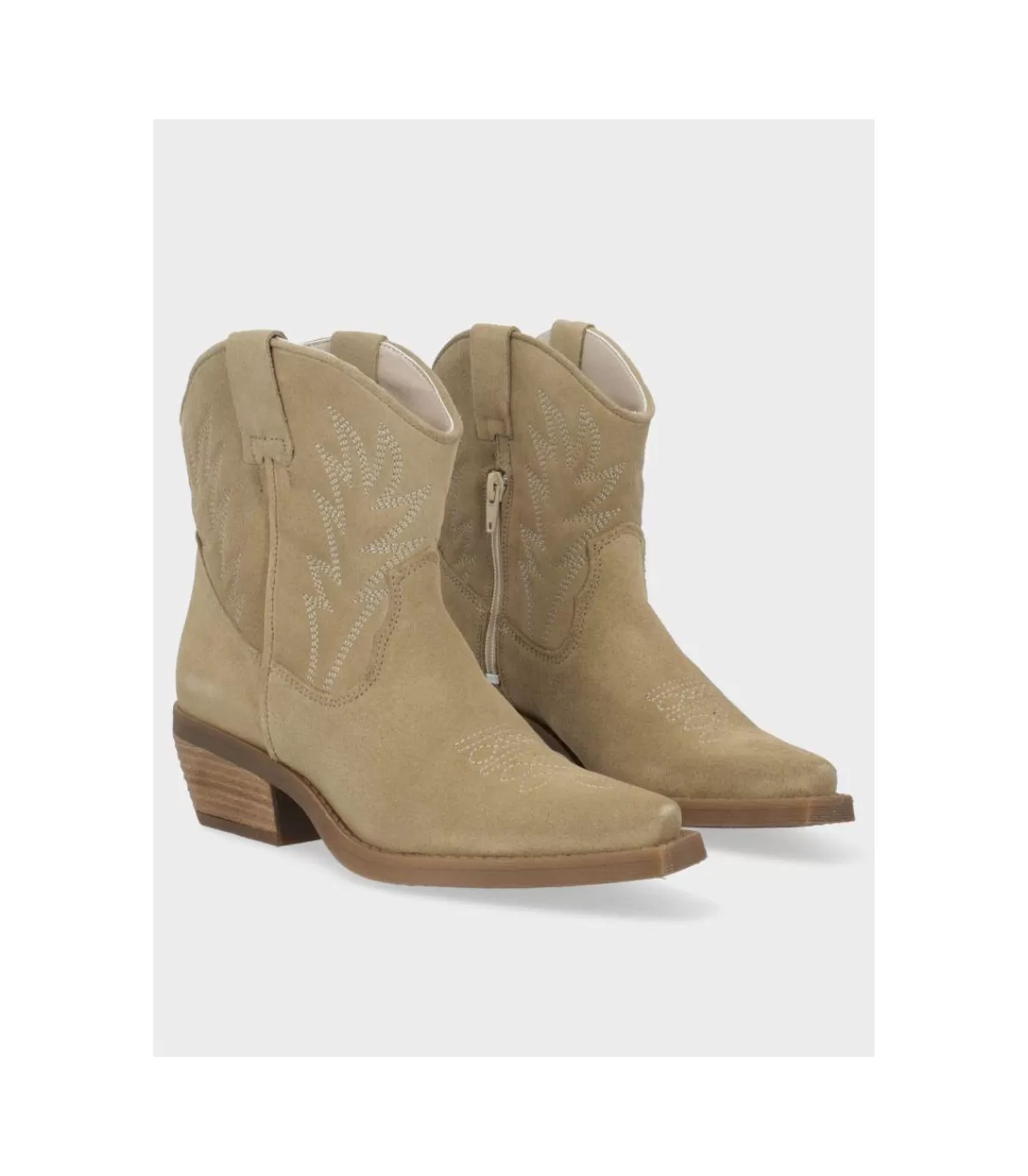 Botin Cowboy Zola Niquel>* Sale