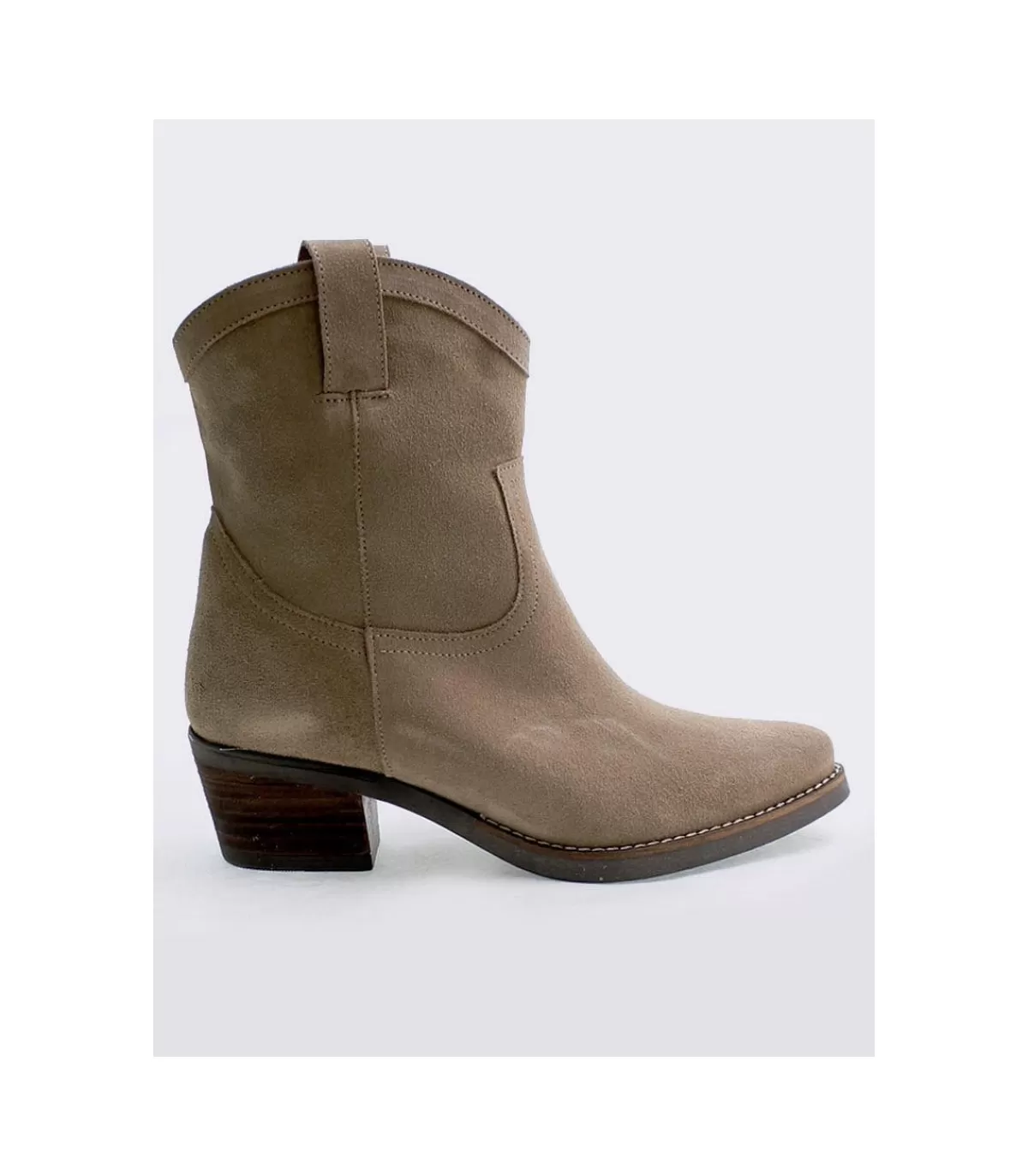 Botin Cowboy Lola 4887C Taupe>* New