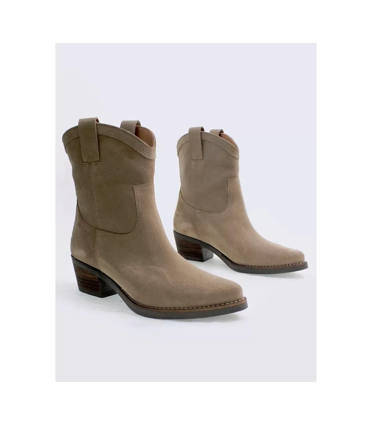 Botin Cowboy Lola 4887C Taupe>* New