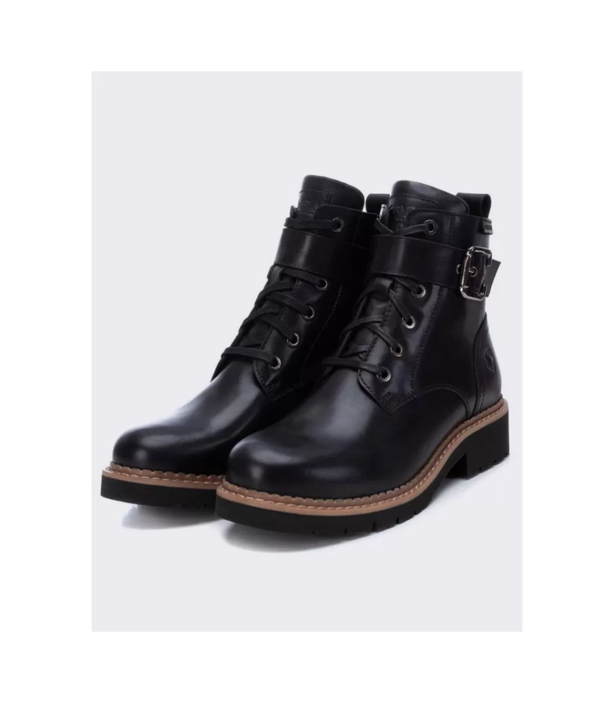 Botin Militar 160047 Negro>Carmela Flash Sale