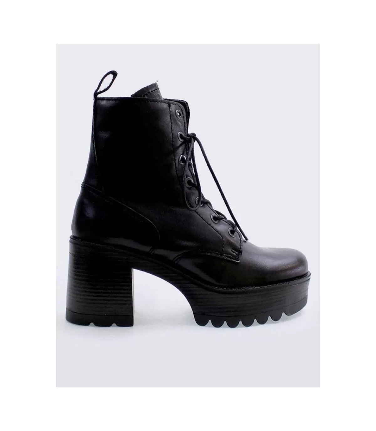 Botin Militar 48680 Negro>Oveja Negra Cheap