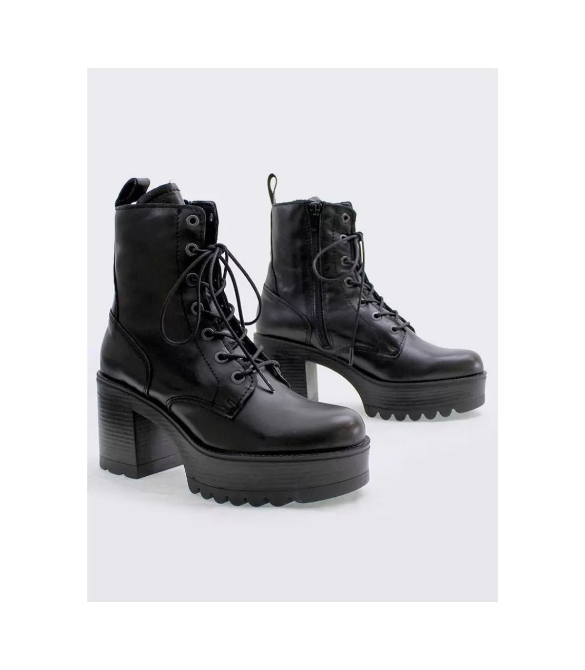 Botin Militar 48680 Negro>Oveja Negra Cheap