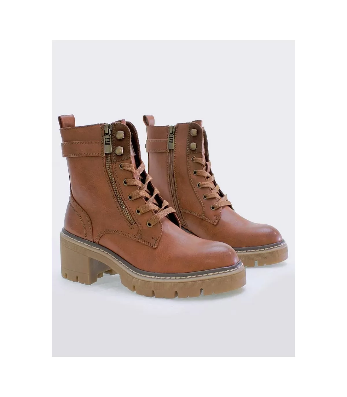 Botin 50395 Marron>Mustang Shop