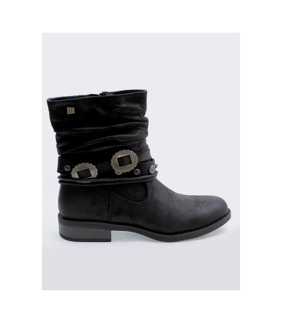 Botin 50491 Negro>Mustang Fashion