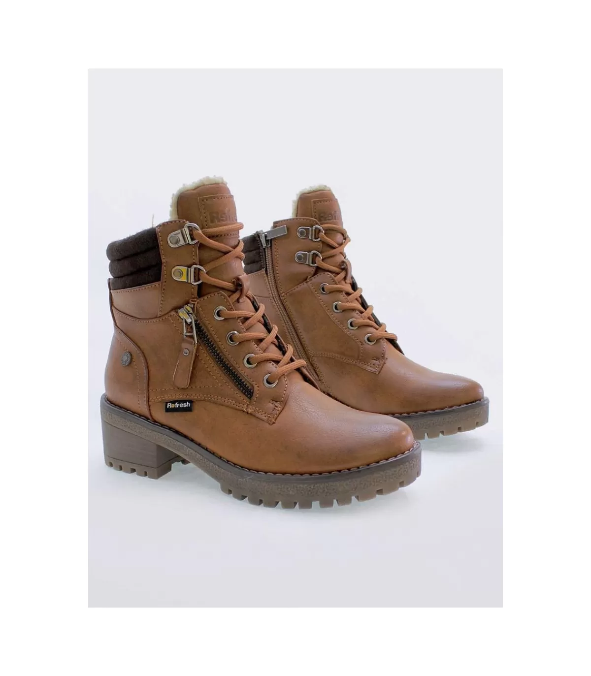 Botin 170302 Camel>Refresh Best Sale