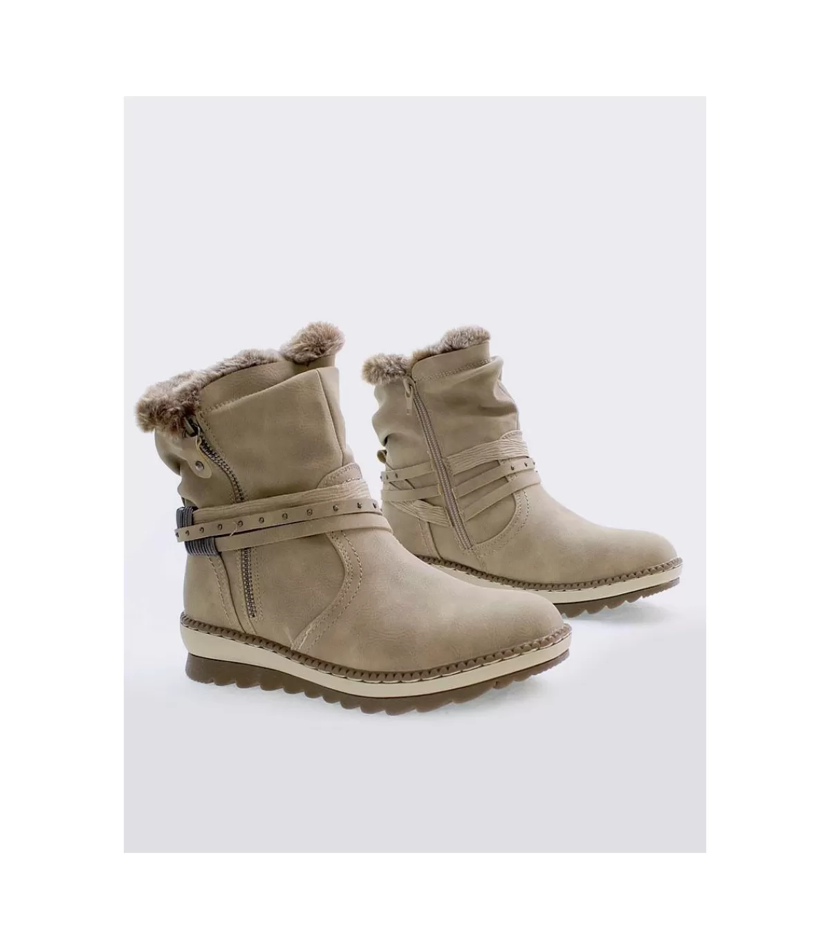 Botin 170416 Beige>Refresh Fashion