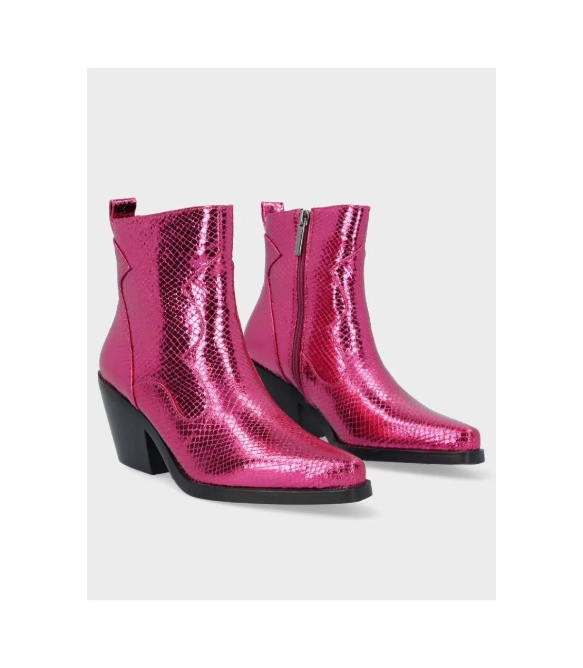 Botin Tacón 2320 Snake Fuxia>Exe Best Sale