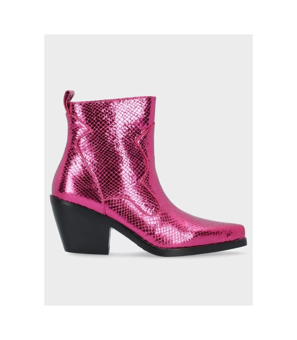 Botin Tacón 2320 Snake Fuxia>Exe Best Sale