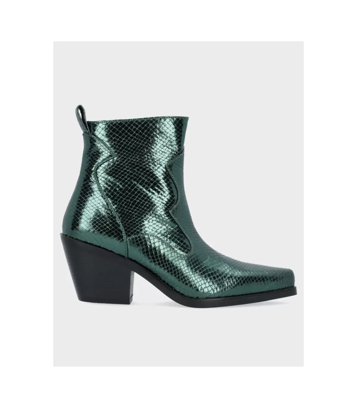 Botin Tacón 2320 Snake Green>Exe Online