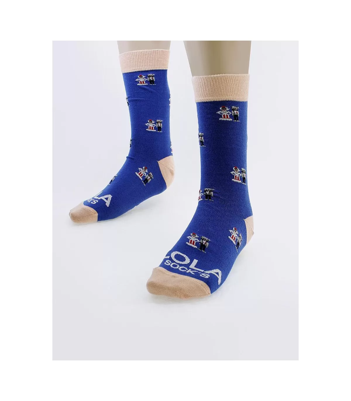 Calcetin Lola Sock´S Chulapos Azul>* Store