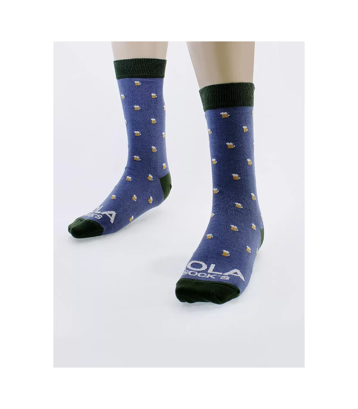 Calcetin Lola Sock´S Jarra Cerveza Azul>* New