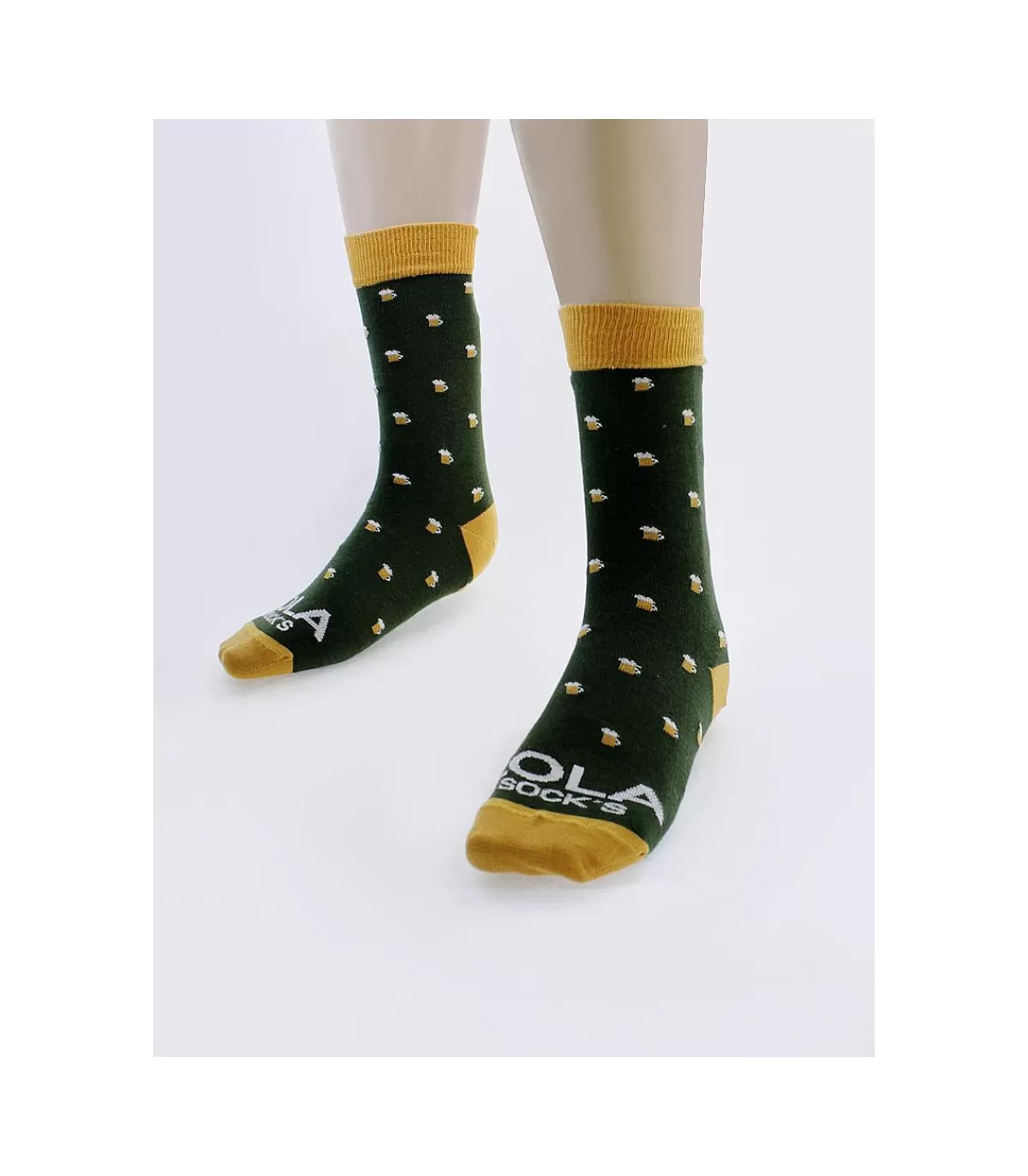 Calcetin Lola Sock´S Jarra Cerveza Verde>* Clearance