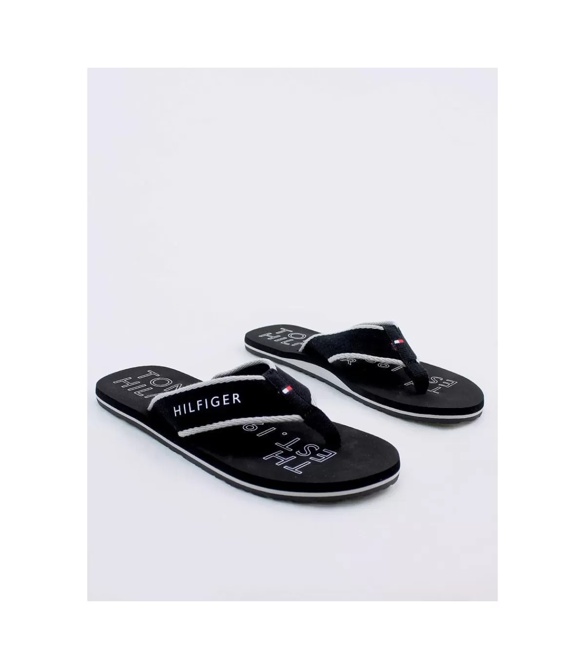 Chancla Beach Sandal Black>Tommy Hilfiger Online