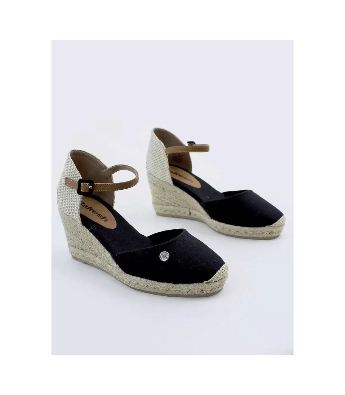 Sandalia Cuna 170743 Negro>Refresh Hot