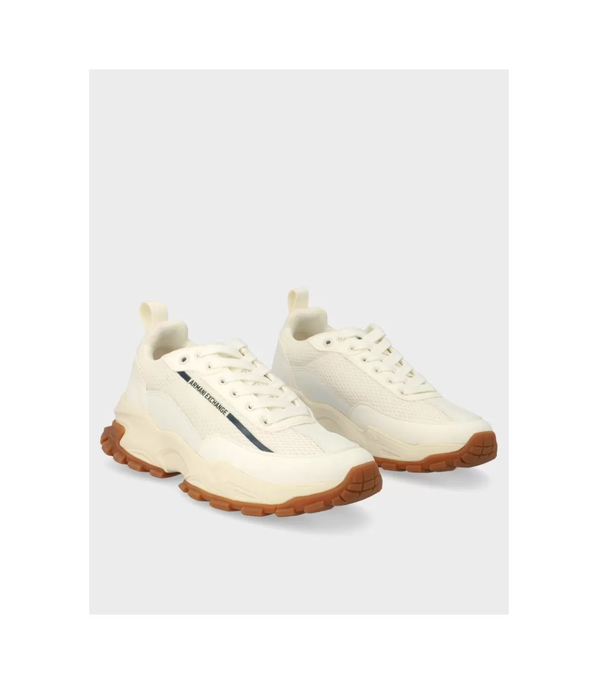 Zapatilla Armani Aspen Off White Navy>Armani Exchange Discount