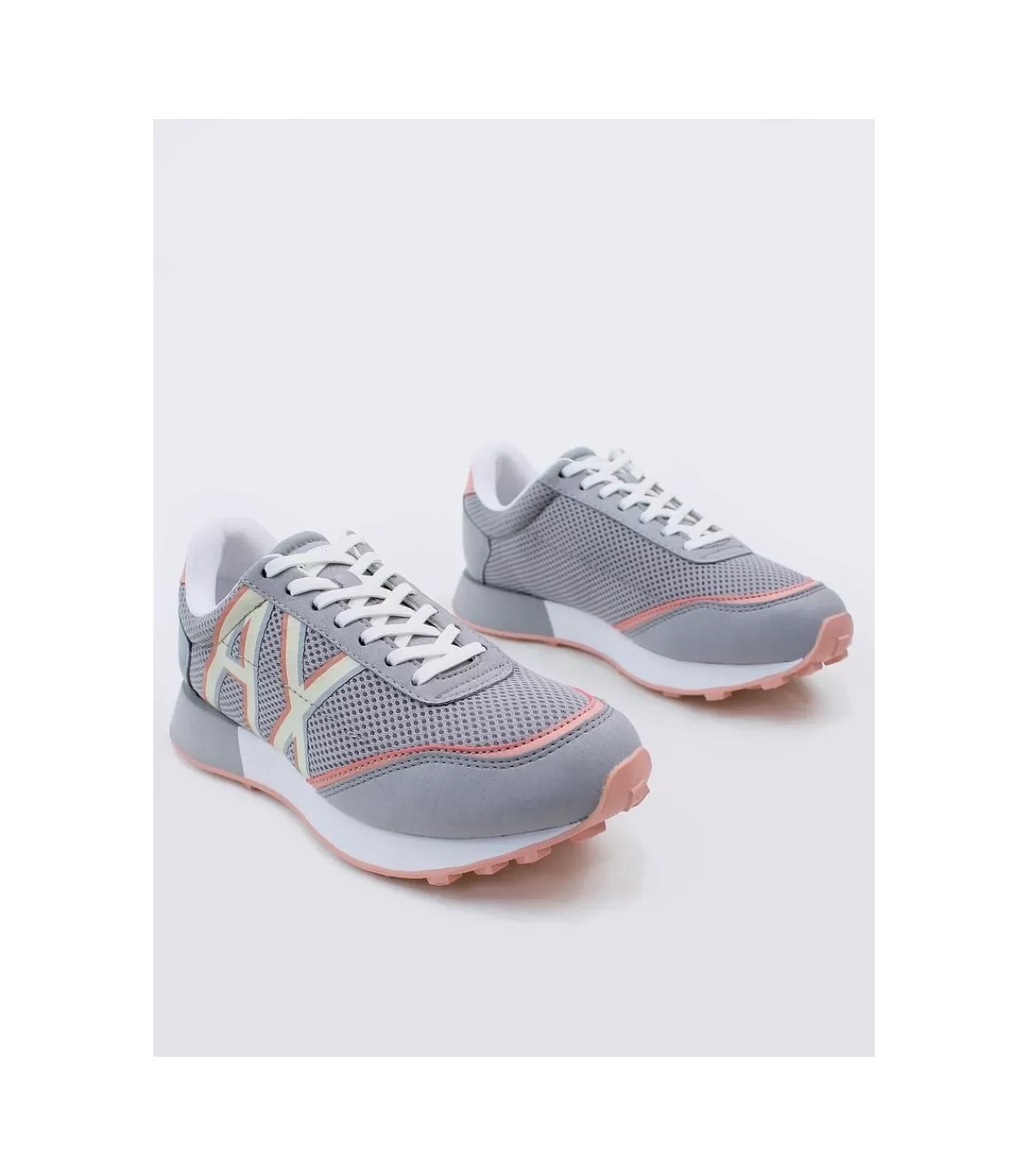 Zapatilla Armani Serg Grey-Rose>Armani Exchange Best