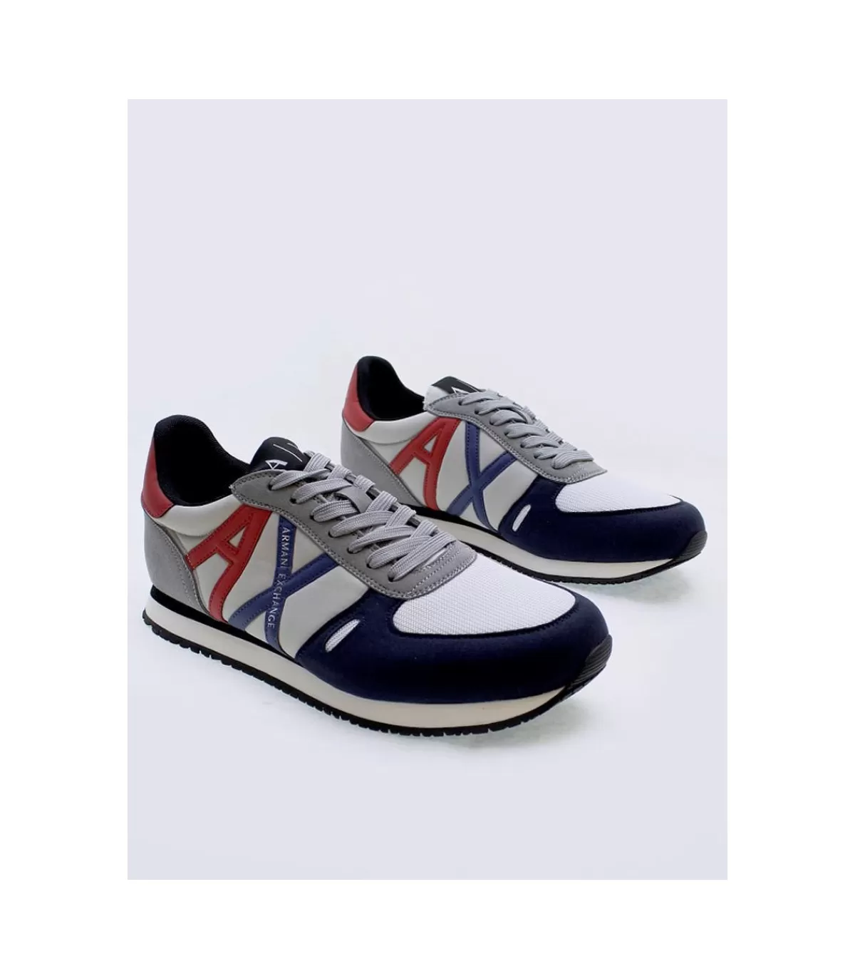 Zapatilla Armani Xux017 Navy-Grey-Lt Grey>Armani Exchange Best Sale