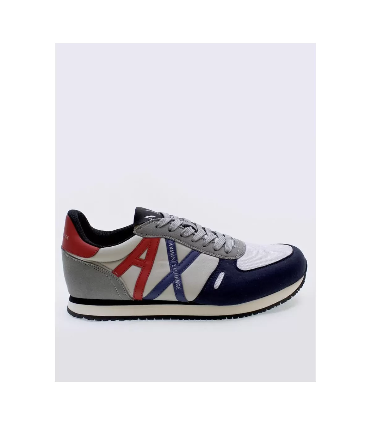 Zapatilla Armani Xux017 Navy-Grey-Lt Grey>Armani Exchange Best Sale