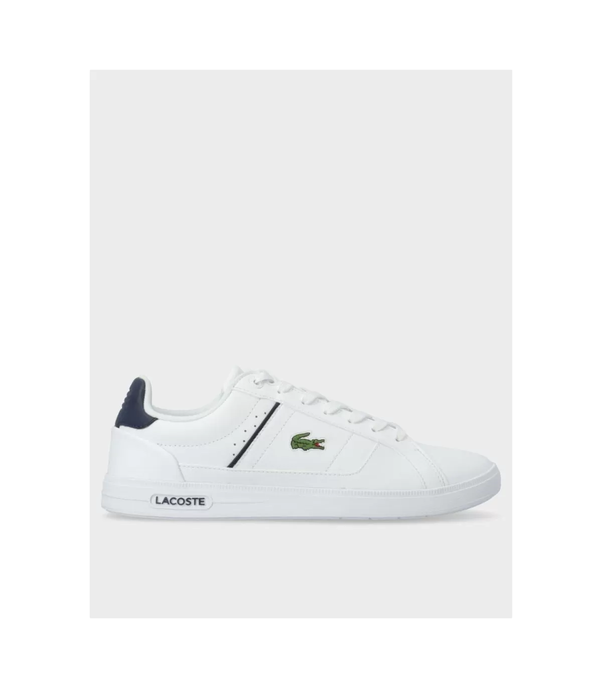 Zapatilla Europa Pro White Navy>Lacoste Fashion