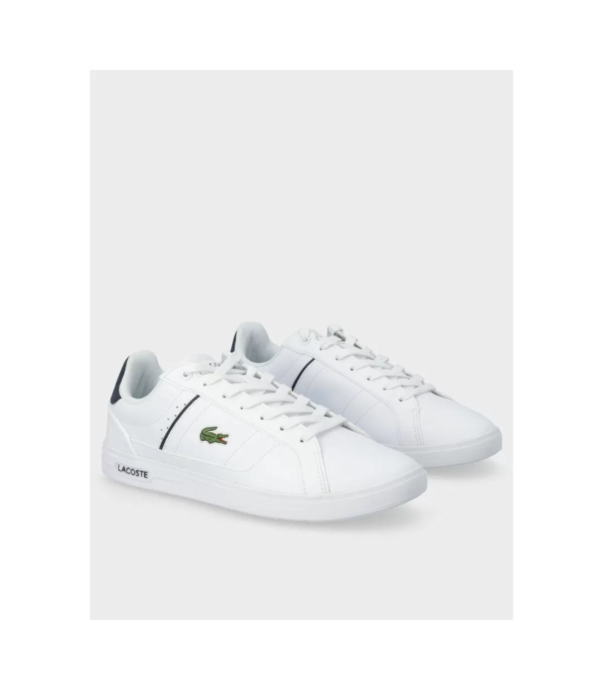 Zapatilla Europa Pro White Navy>Lacoste Fashion