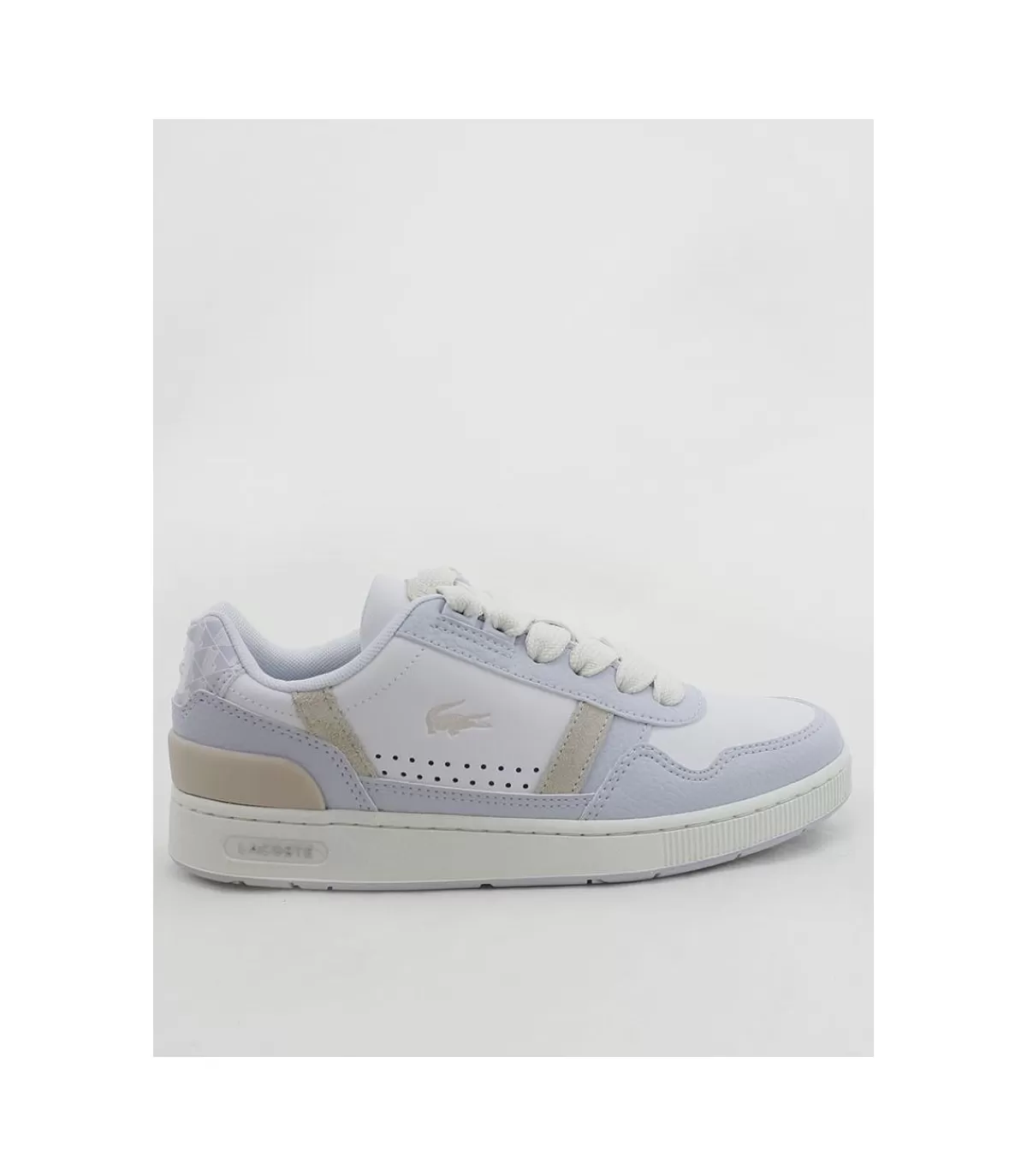 Zapatilla T-Clip White Light Trqs>Lacoste Online