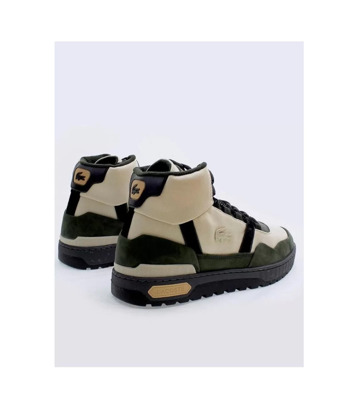 Zapatilla T-Clip Wntr Mid 222 2 Sma Off Wh>Lacoste Hot