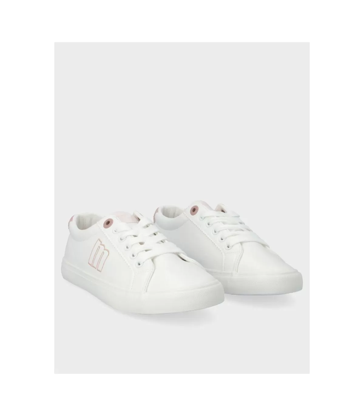 Zapatilla 60142 Blanco Rosa>Mustang Fashion