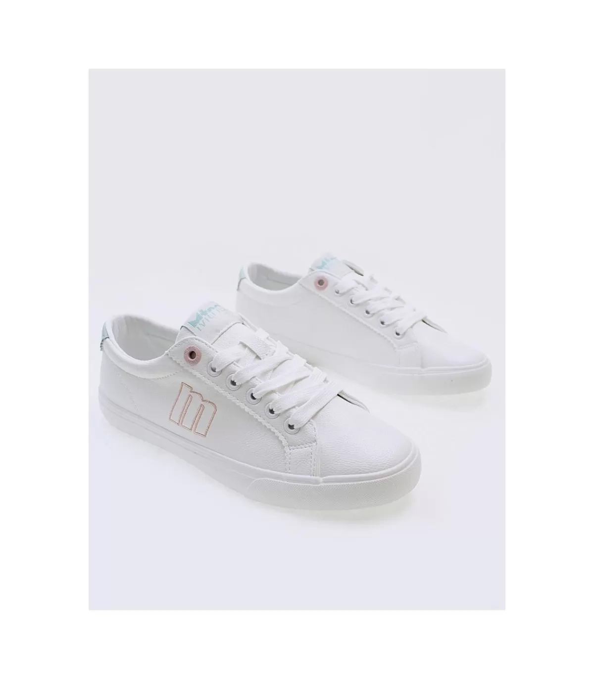 Zapatilla 60142 Blanco-Aguamarina>Mustang Cheap