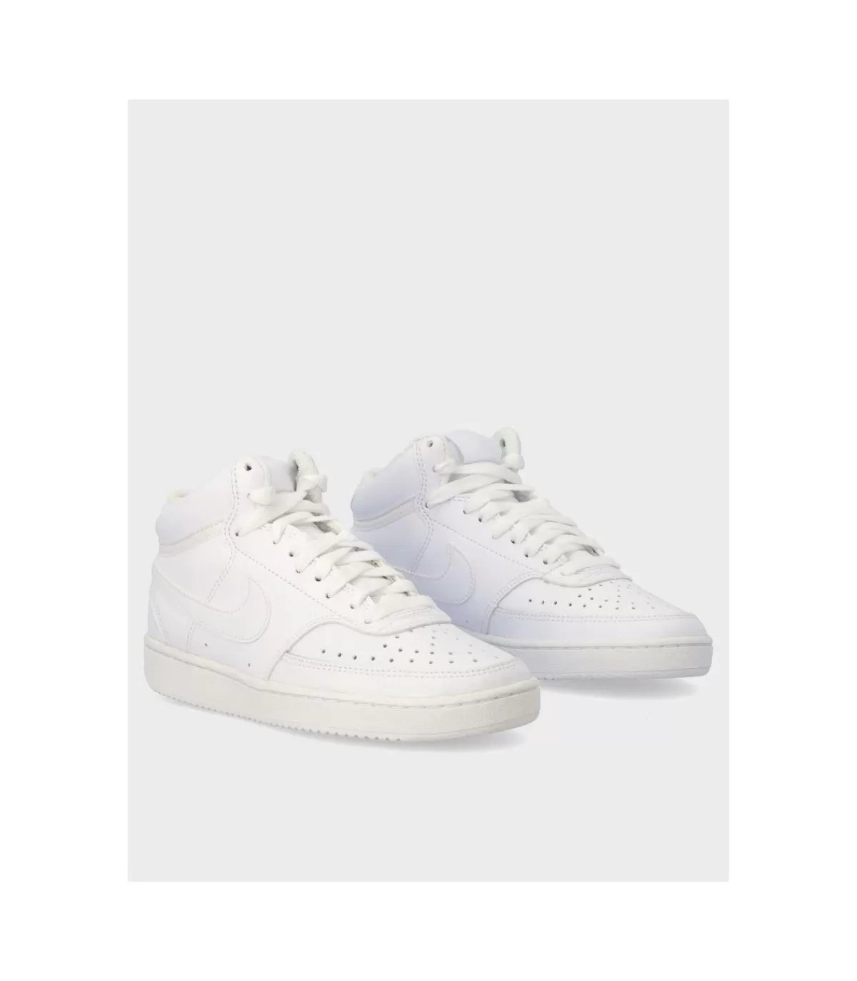 Zapatilla Court Vision Mid Cd5436 Blanco>Nike New