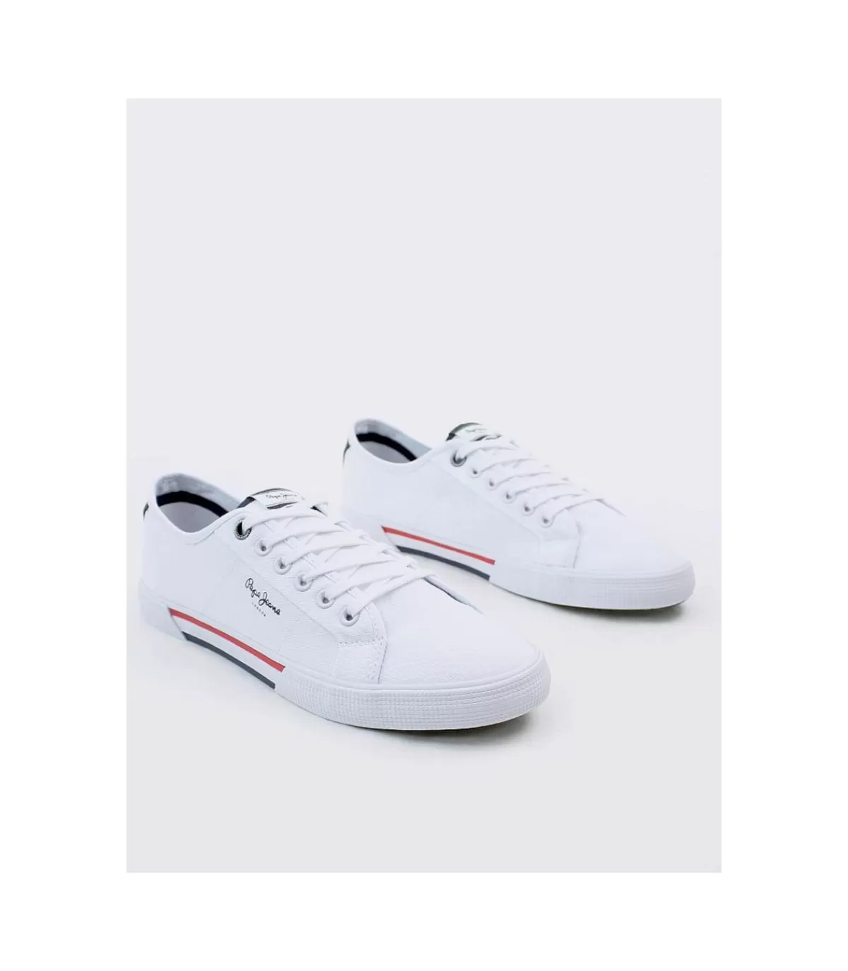 Zapatilla Brady Basic White>Pepe Jeans Outlet