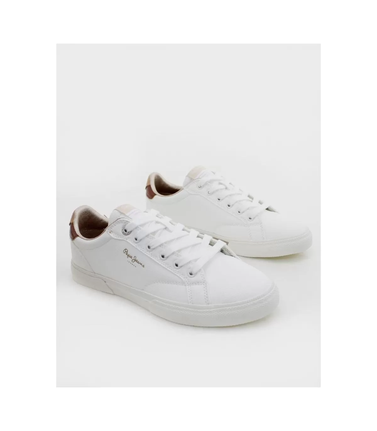 Zapatilla Kenton Class W White>Pepe Jeans Online