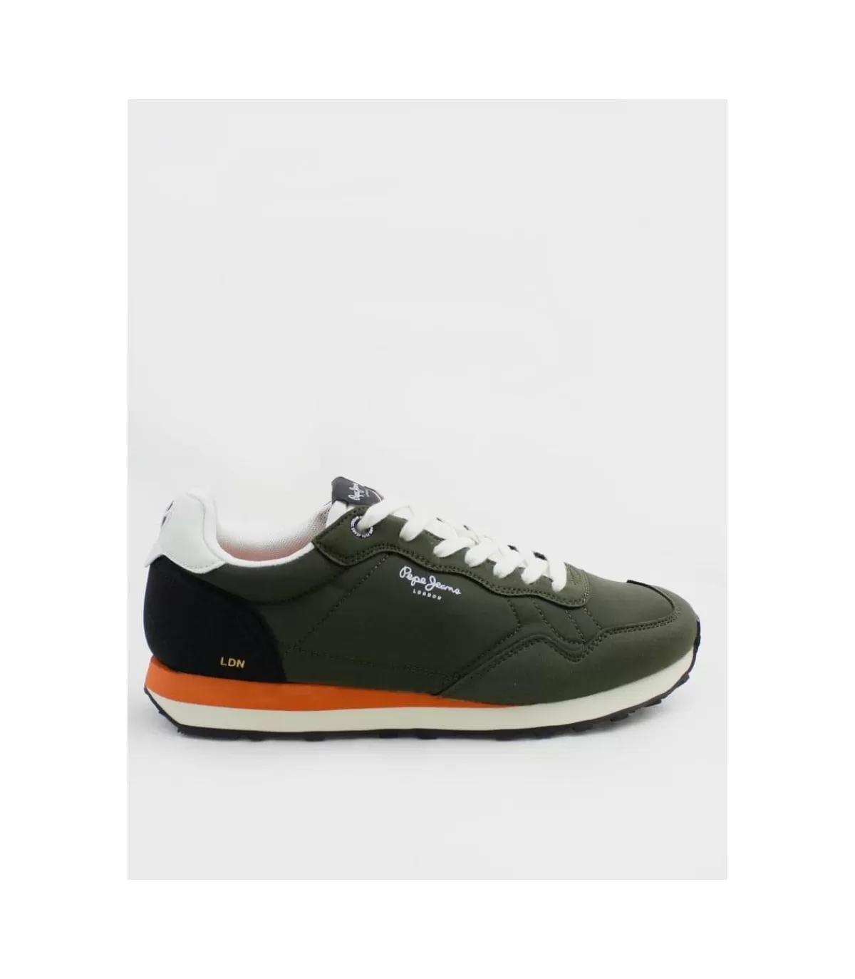 Zapatilla Match One M Khaki Green>Pepe Jeans Clearance