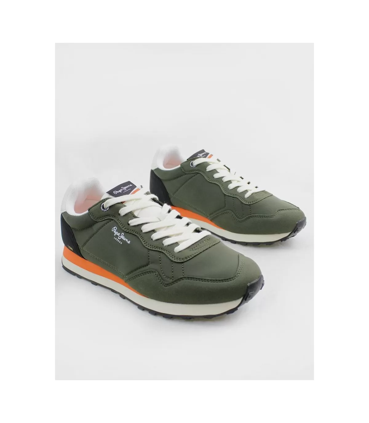 Zapatilla Match One M Khaki Green>Pepe Jeans Clearance