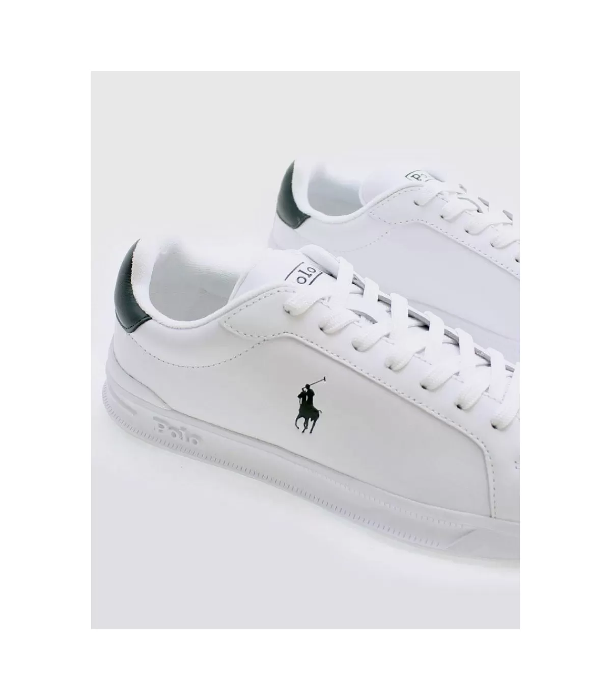 Zapatilla Heritage Court White-College Green>Polo Ralph Lauren Best