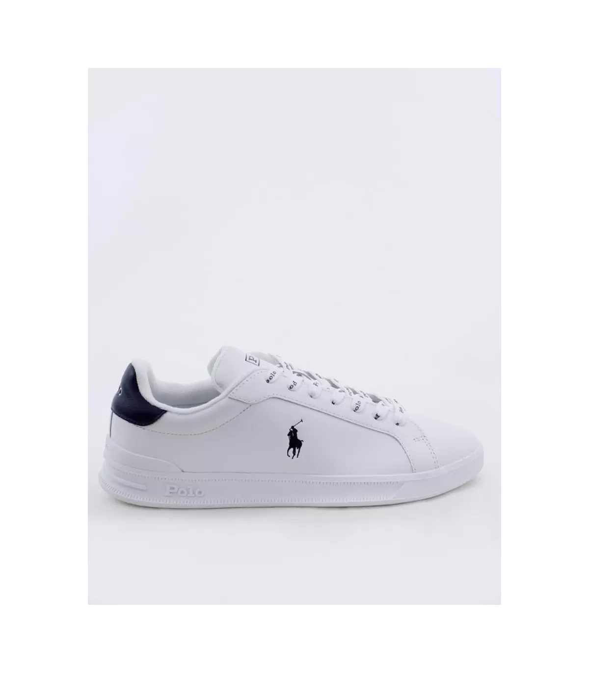 Zapatilla Heritage Court White-Newport Navy>Polo Ralph Lauren Store