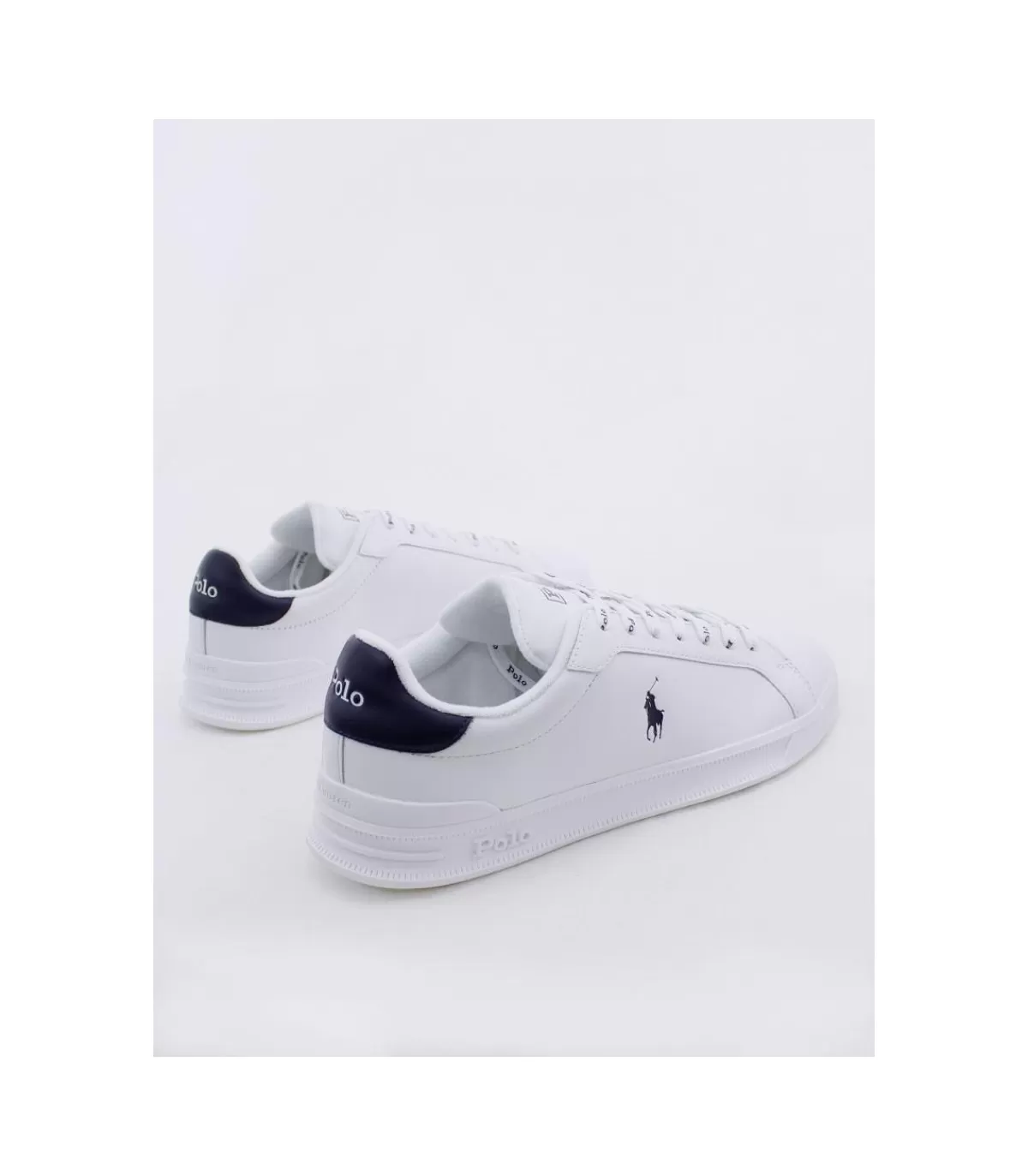 Zapatilla Heritage Court White-Newport Navy>Polo Ralph Lauren Store