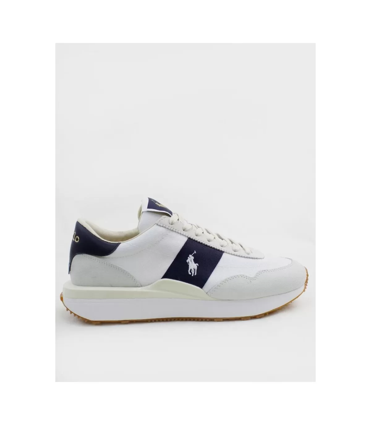 Zapatilla Train 89 White-Newport Navy>Polo Ralph Lauren Cheap